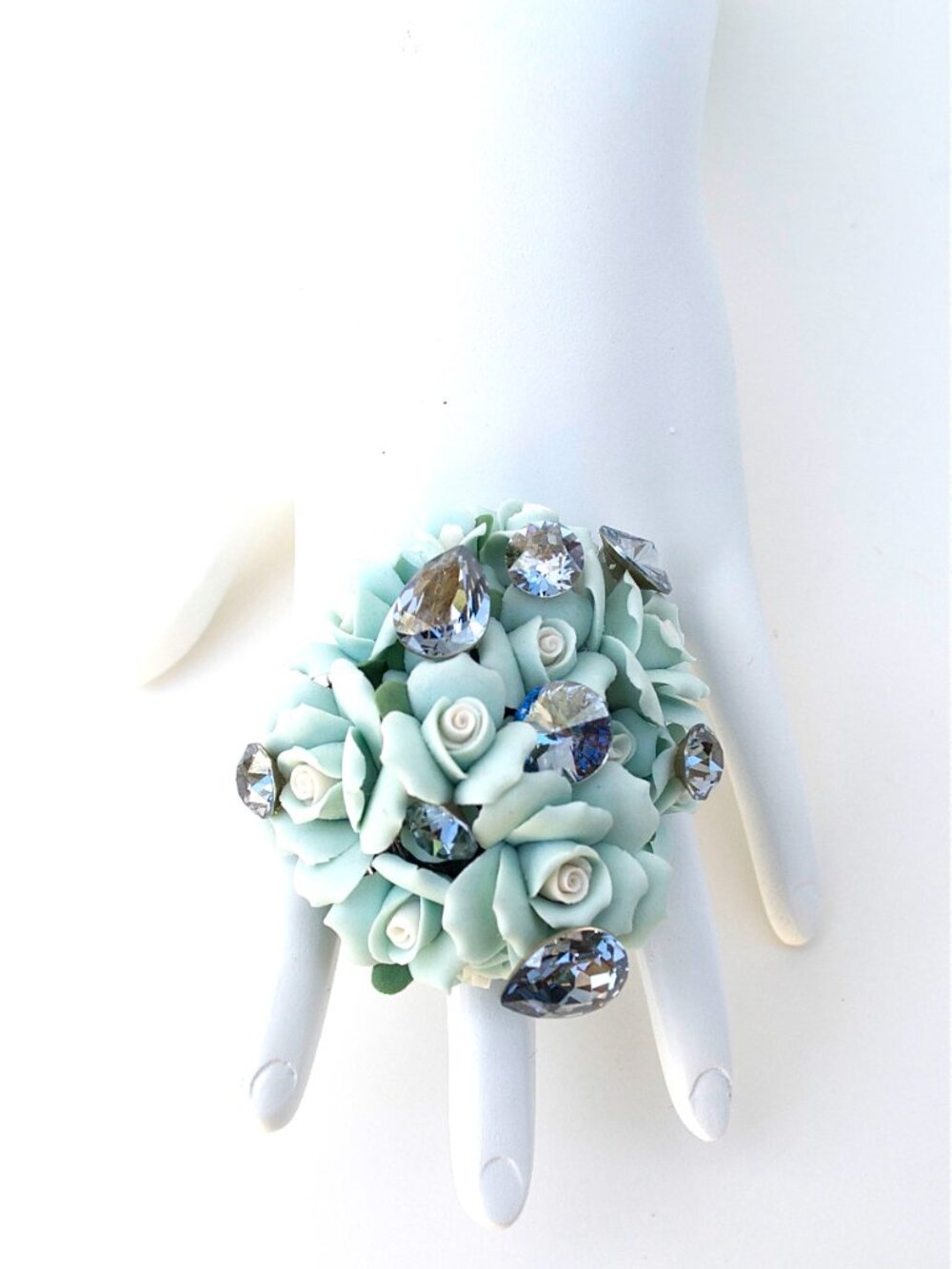 GASOLINE GLAMOUR LADY SINGS THE BLUES COCKTAIL RING💙🪻💎